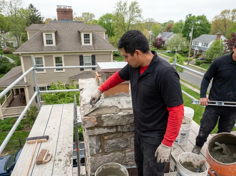 Chimney Masonry & Rebuild in Stamford, CT